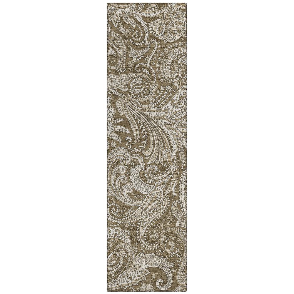 Chantille ACN654 Brown 2'3" x 7'6" Rug. Picture 1