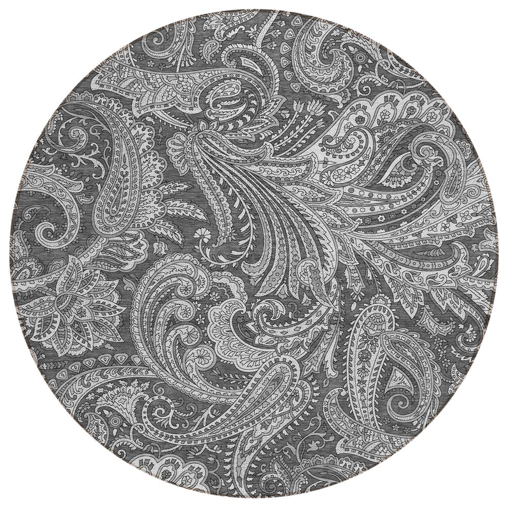 Chantille ACN654 Gray 8' x 8' Rug. Picture 1