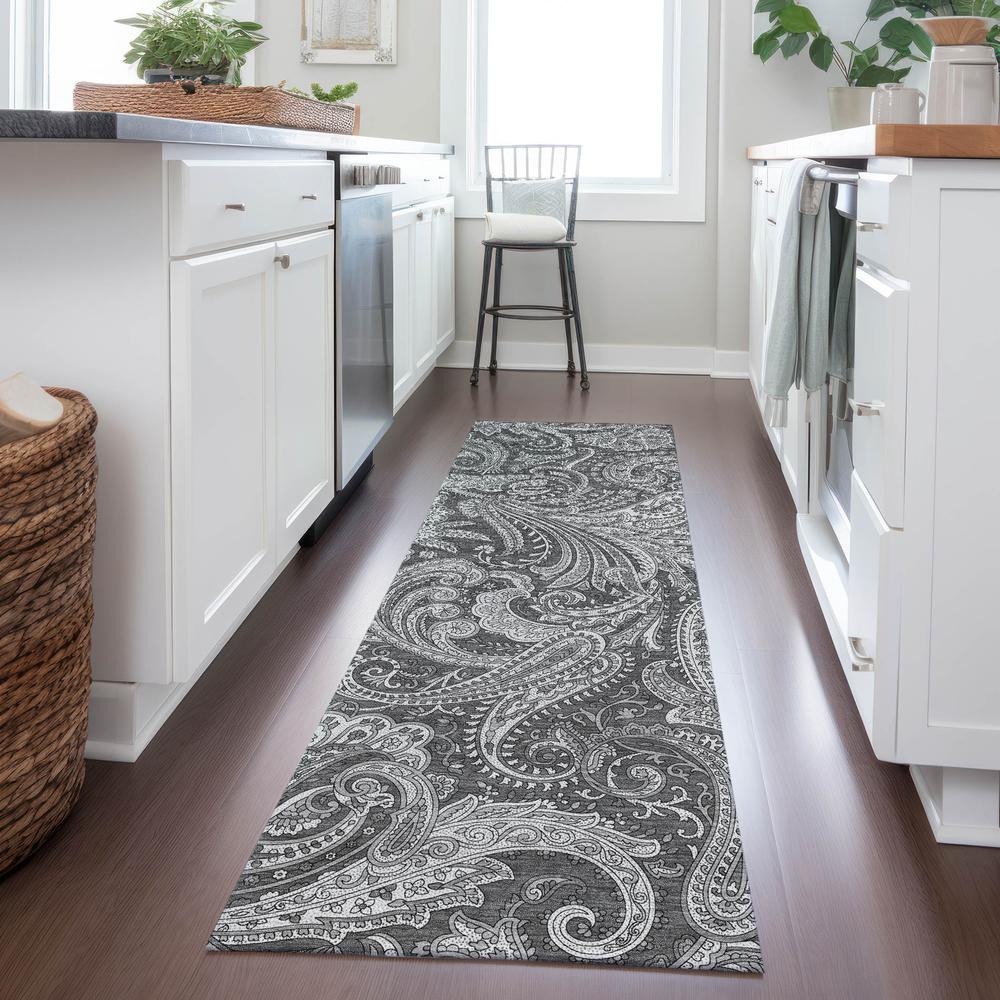 Chantille ACN654 Gray 2'3" x 7'6" Rug. Picture 6