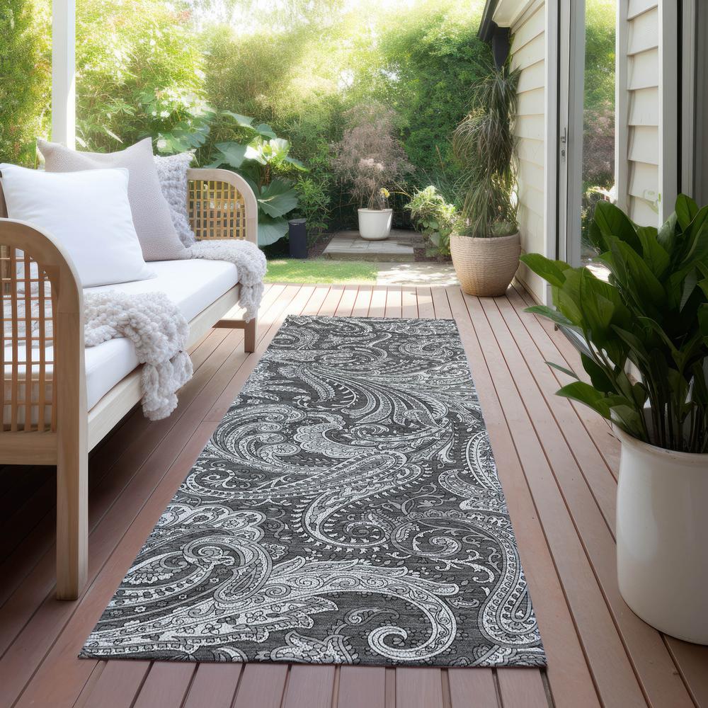Chantille ACN654 Gray 2'3" x 7'6" Rug. Picture 7