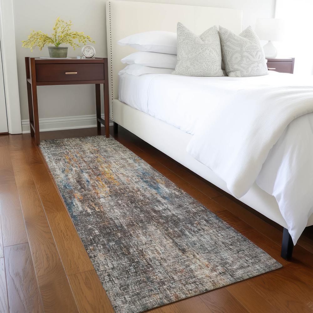 Chantille ACN655 Brown 2'3" x 7'6" Rug. Picture 6