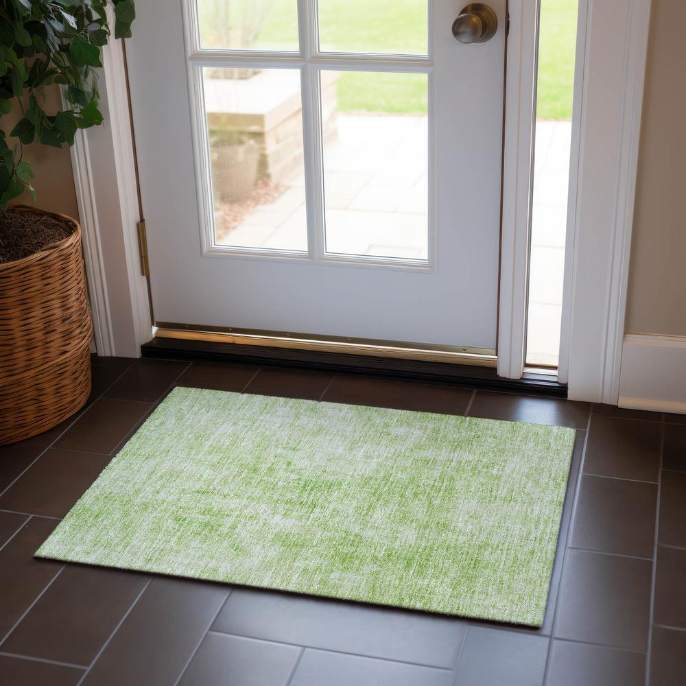 Chantille ACN656 Green 1'8" x 2'6" Rug. Picture 6