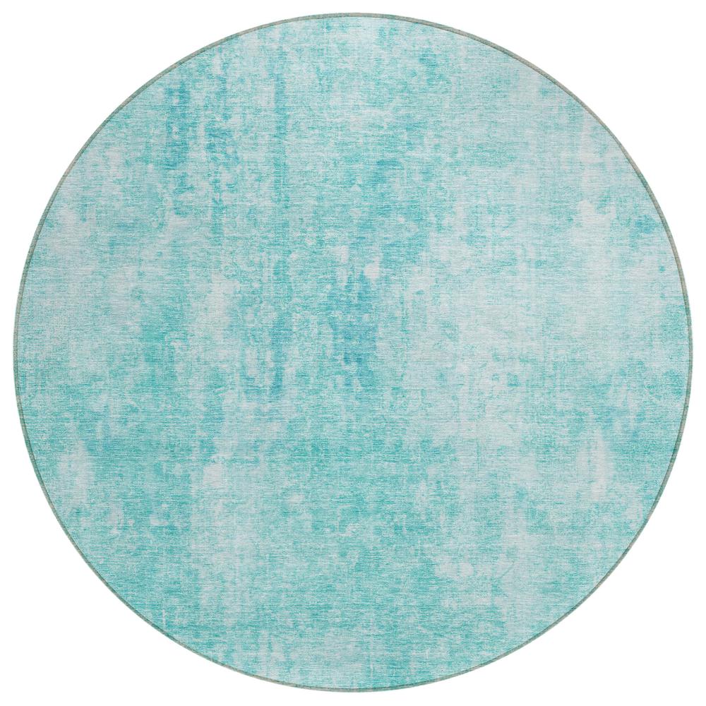 Chantille ACN656 Teal 8' x 8' Rug. Picture 1