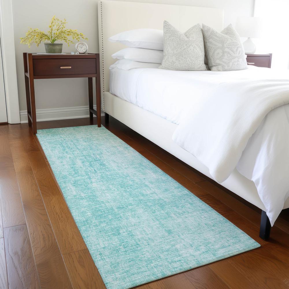 Chantille ACN656 Teal 2'3" x 7'6" Rug. Picture 6