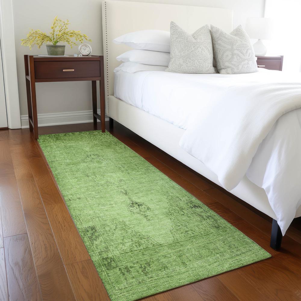 Chantille ACN658 Green 2'3" x 7'6" Rug. Picture 6