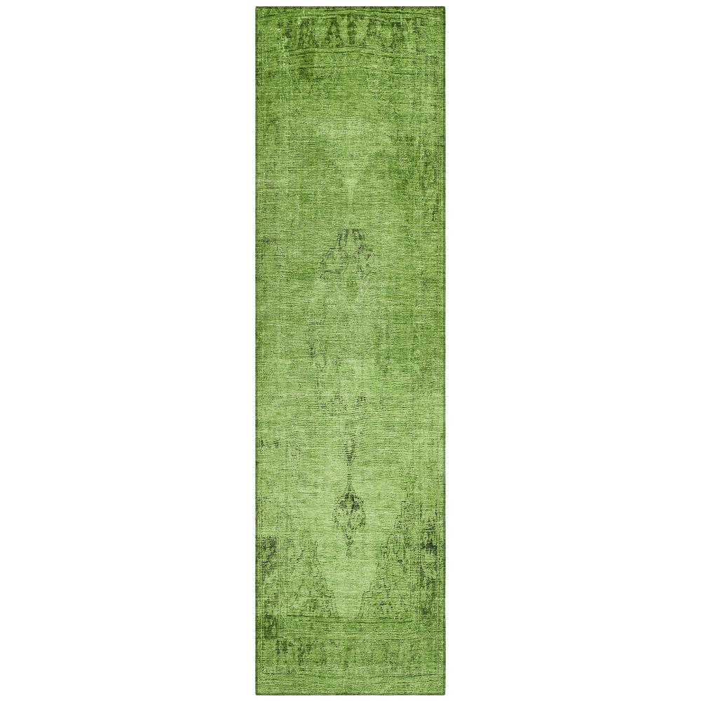 Chantille ACN658 Green 2'3" x 7'6" Rug. Picture 1