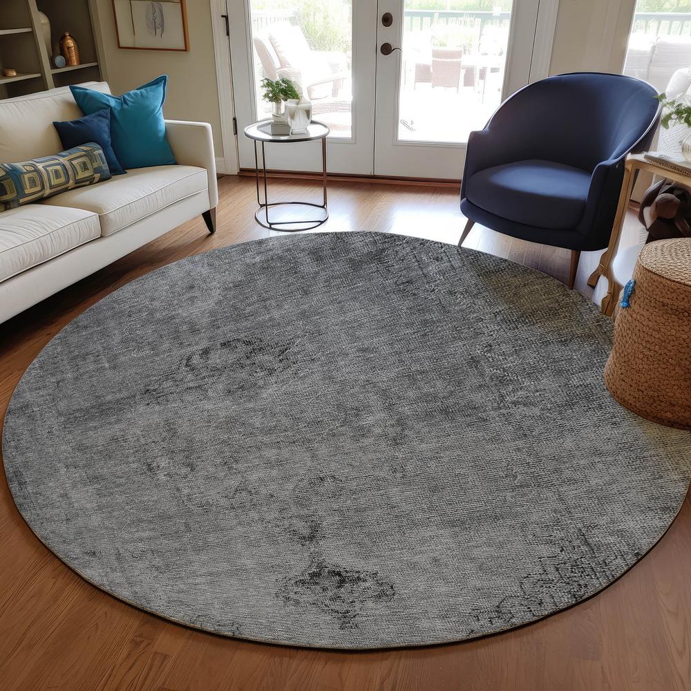 Chantille ACN658 Gray 8' x 8' Rug. Picture 6