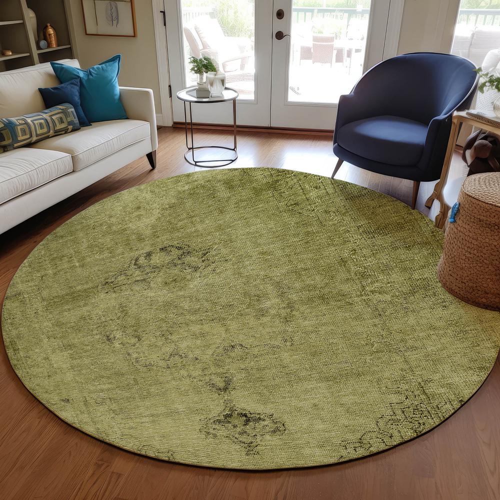Chantille ACN658 Brown 8' x 8' Rug. Picture 6