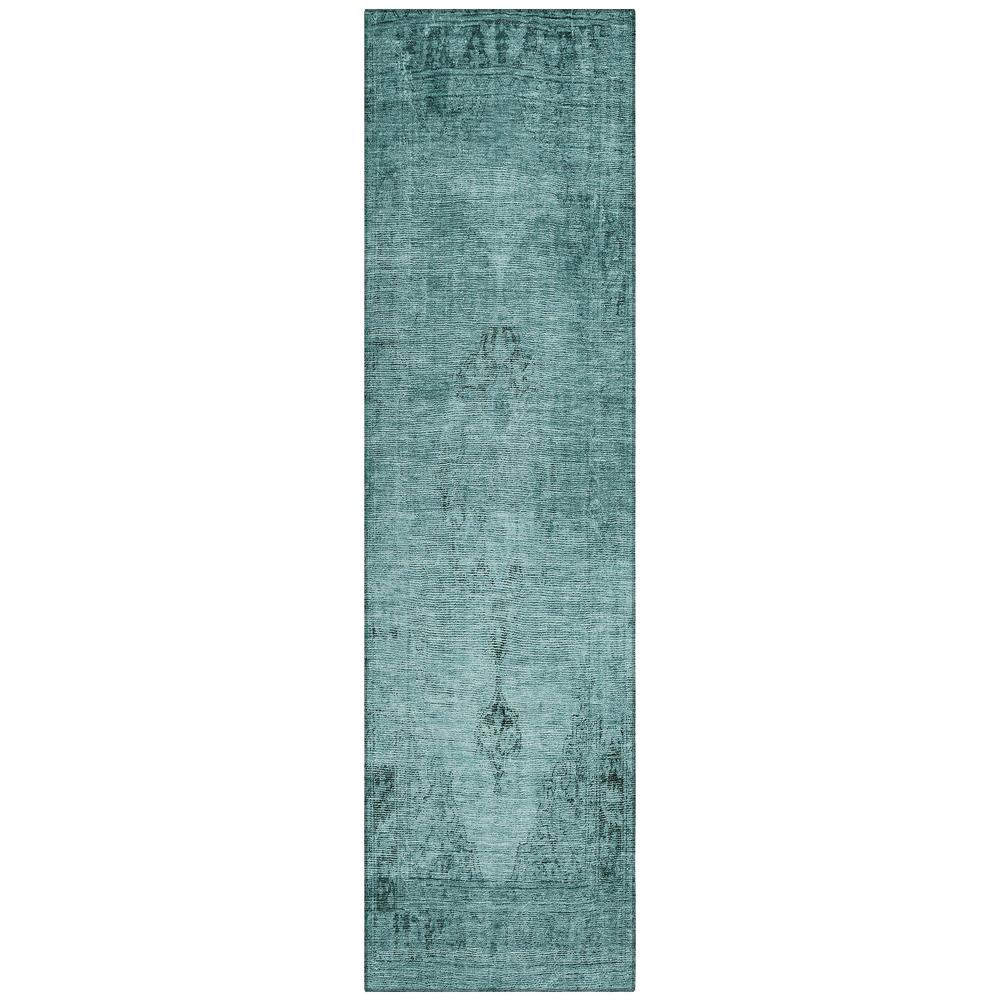 Chantille ACN658 Teal 2'3" x 7'6" Rug. Picture 1