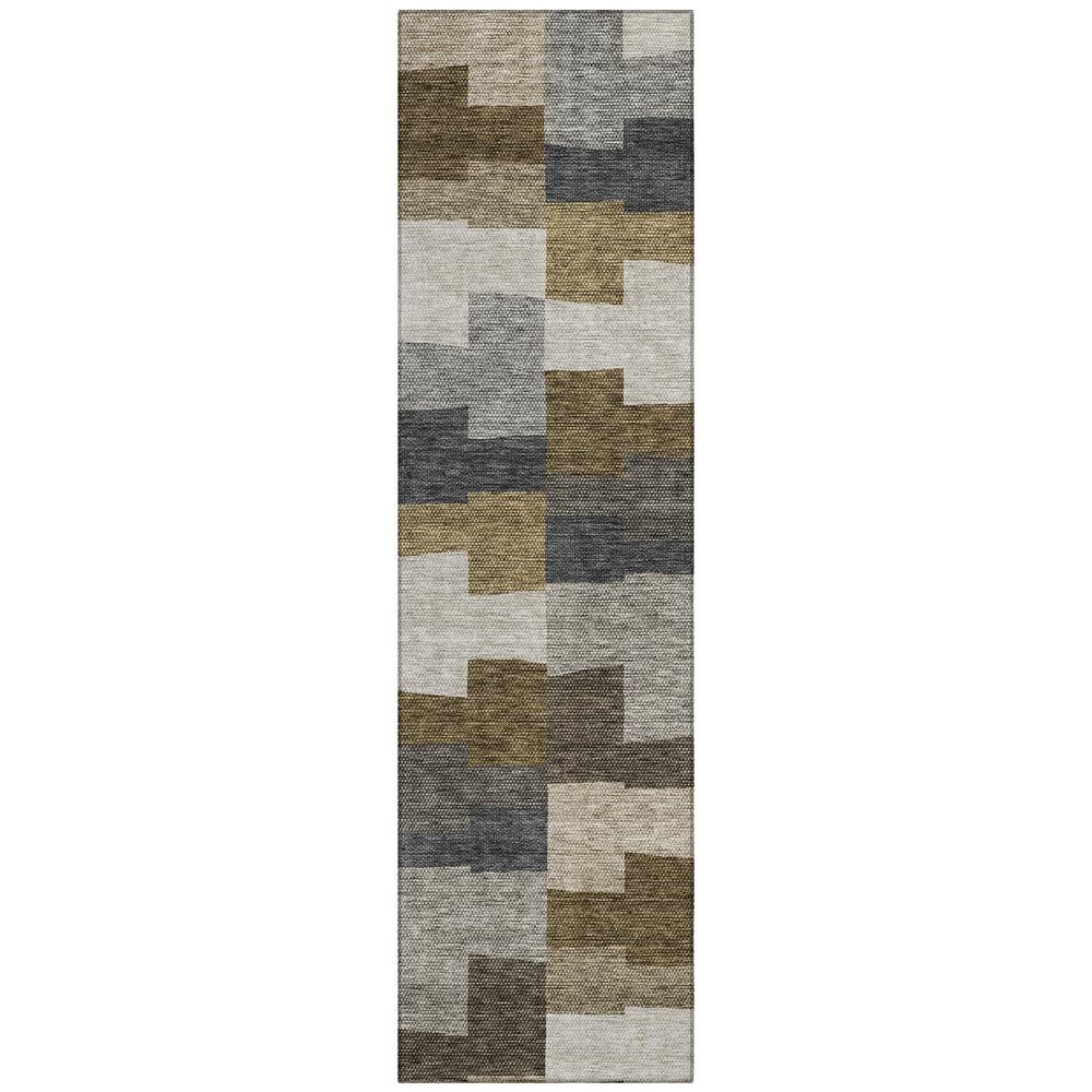Chantille ACN659 Brown 2'3" x 7'6" Rug. Picture 1