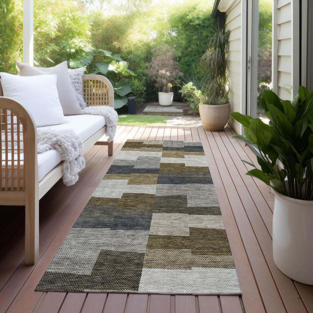 Chantille ACN659 Brown 2'3" x 7'6" Rug. Picture 7