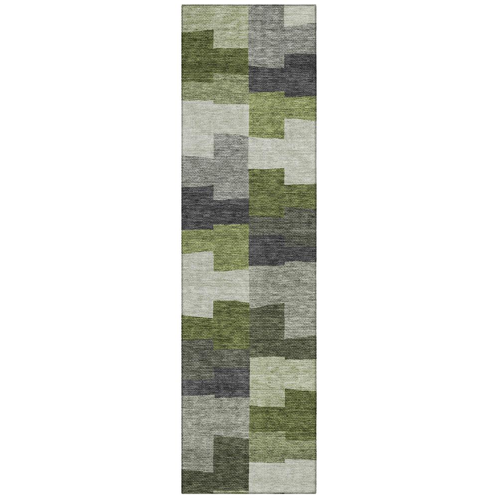 Chantille ACN659 Green 2'3" x 7'6" Rug. Picture 1
