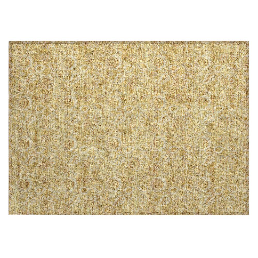 Chantille ACN661 Gold 1'8" x 2'6" Rug. Picture 1