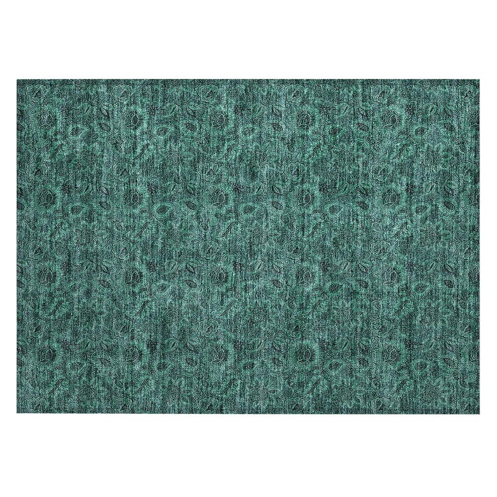 Chantille ACN661 Teal 1'8" x 2'6" Rug. Picture 1