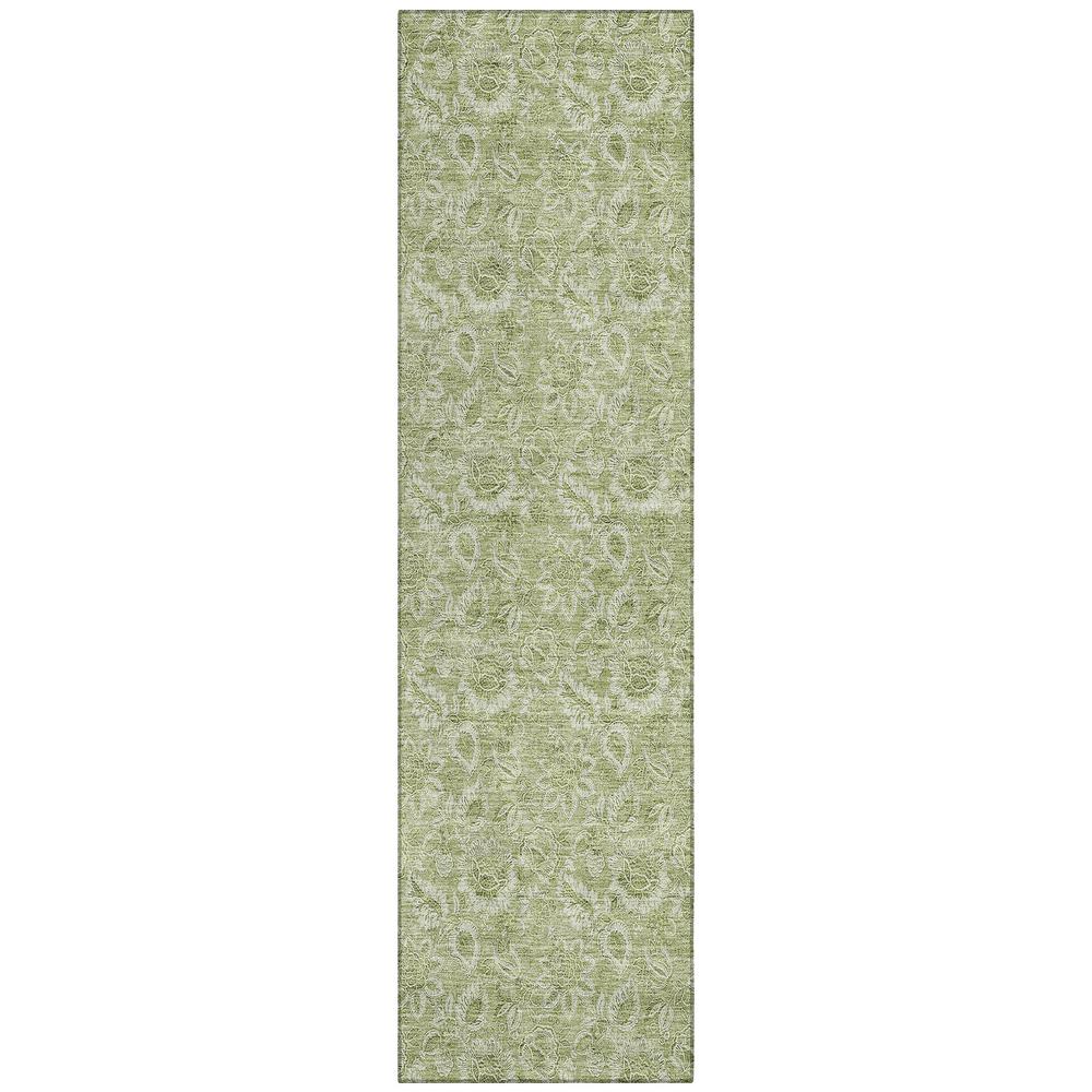 Chantille ACN662 Green 2'3" x 7'6" Rug. Picture 1