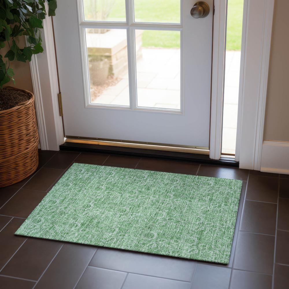 Chantille ACN662 Green 1'8" x 2'6" Rug. Picture 7