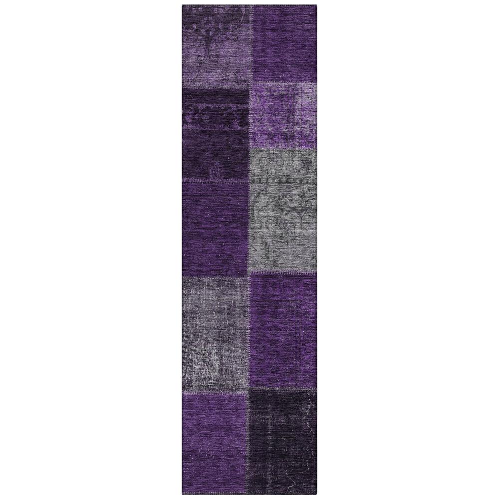 Chantille ACN663 Purple 2'3" x 7'6" Rug. Picture 1