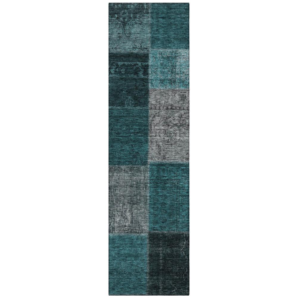 Chantille ACN663 Teal 2'3" x 7'6" Rug. Picture 1