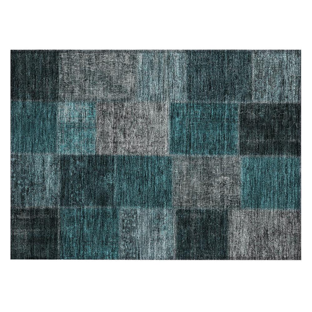 Chantille ACN663 Teal 1'8" x 2'6" Rug. Picture 1