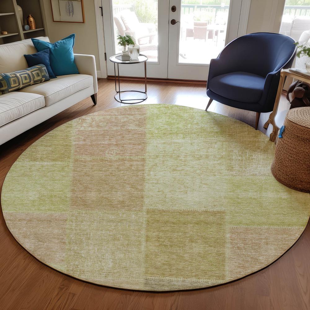 Chantille ACN664 Green 8' x 8' Rug. Picture 6