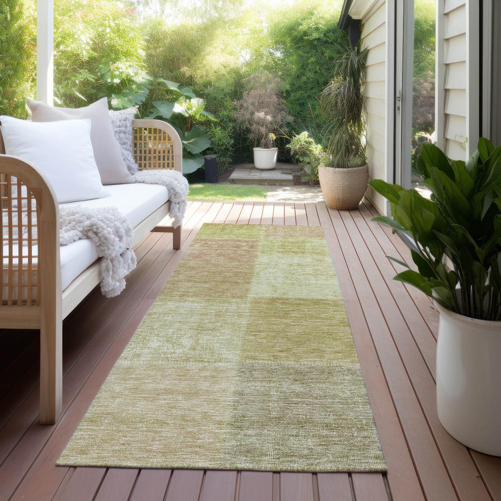Chantille ACN664 Green 2'3" x 7'6" Rug. Picture 7