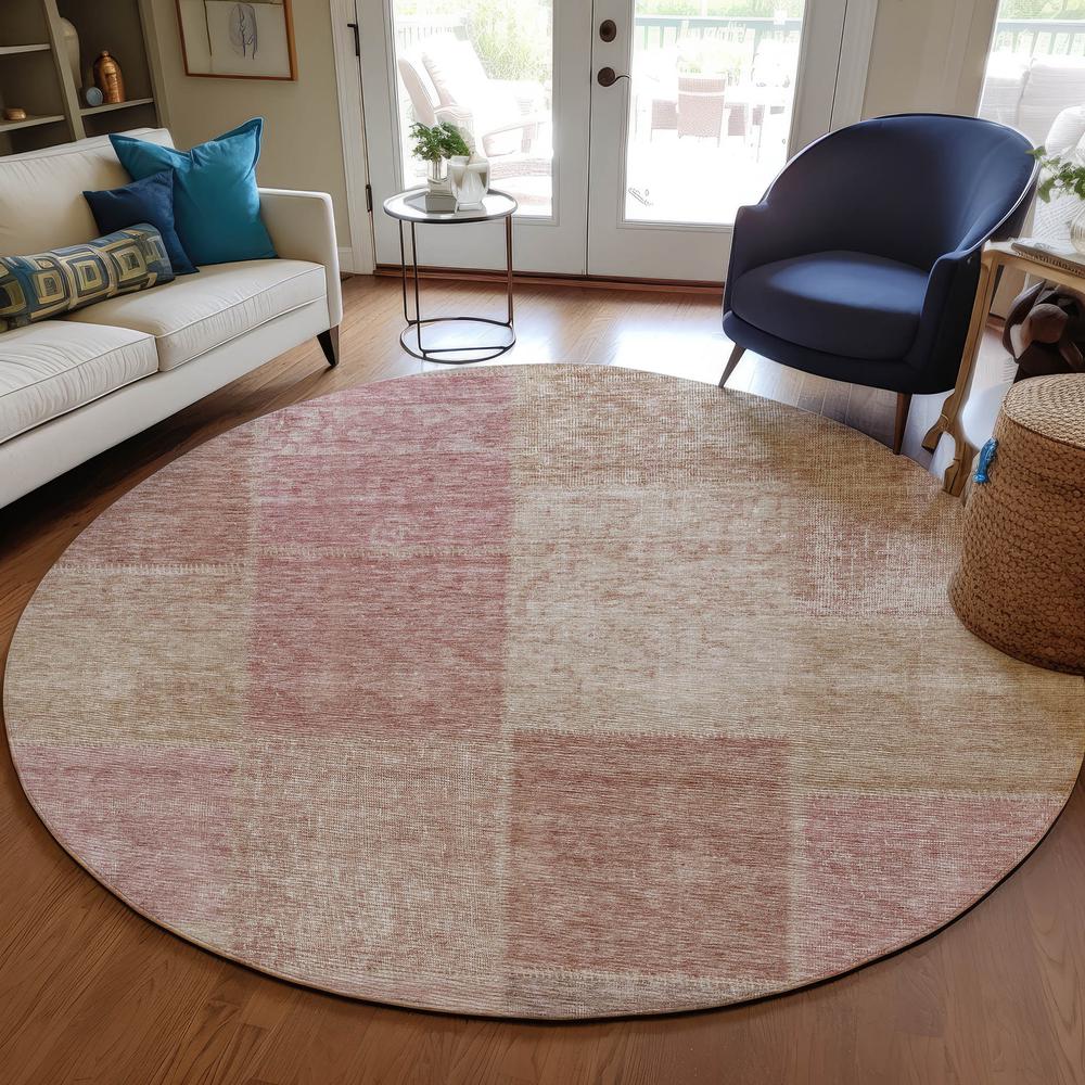 Chantille ACN664 Pink 8' x 8' Rug. Picture 6
