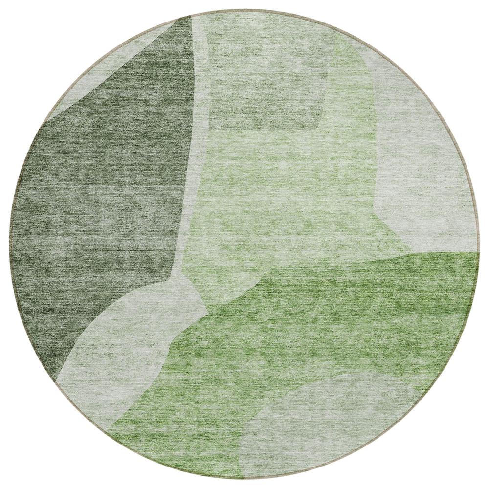 Chantille ACN665 Green 8' x 8' Rug. Picture 1
