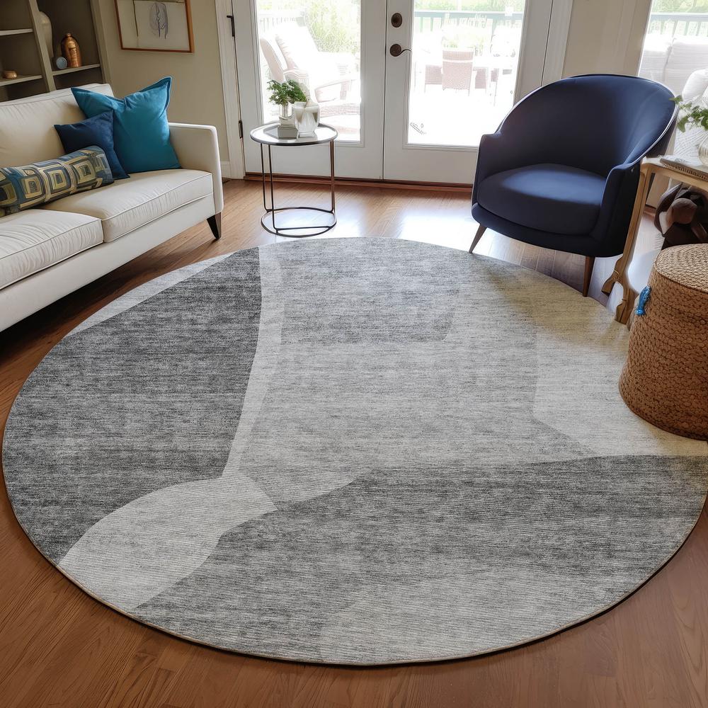 Chantille ACN665 Gray 8' x 8' Rug. Picture 6