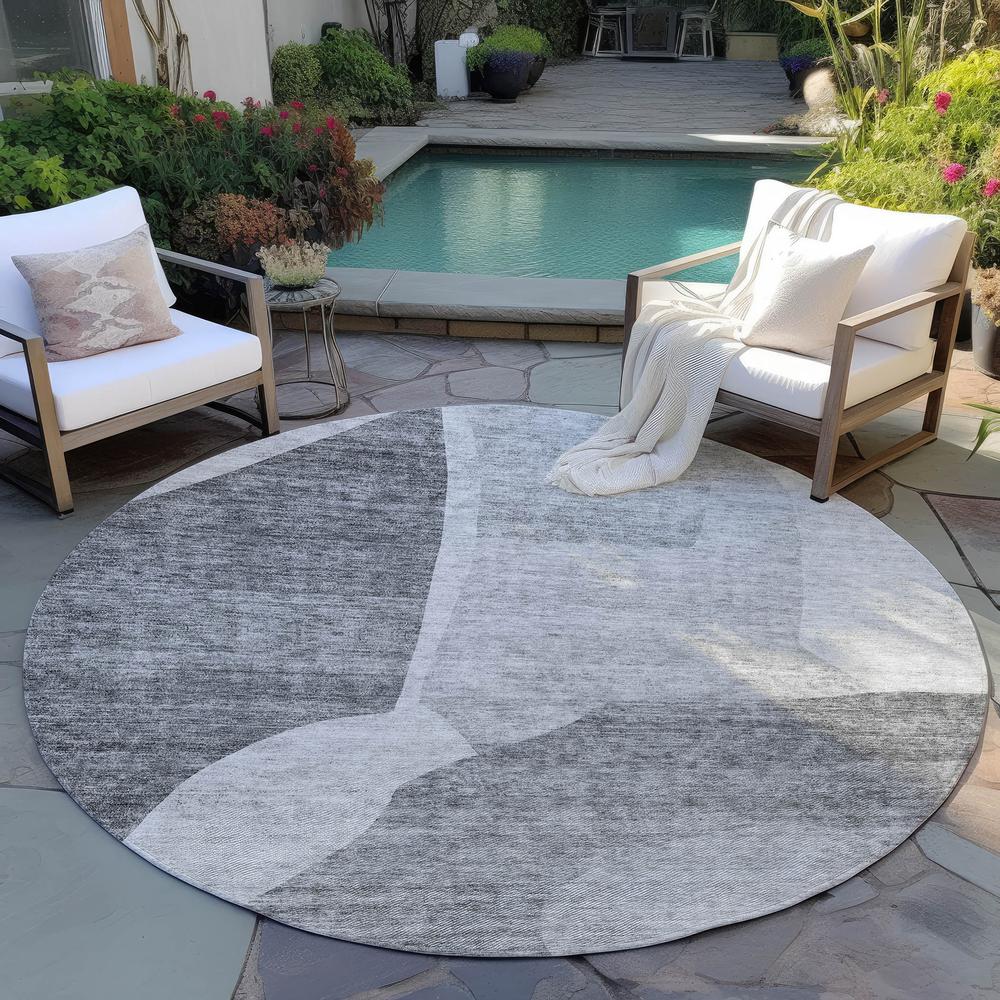 Chantille ACN665 Gray 8' x 8' Rug. Picture 7