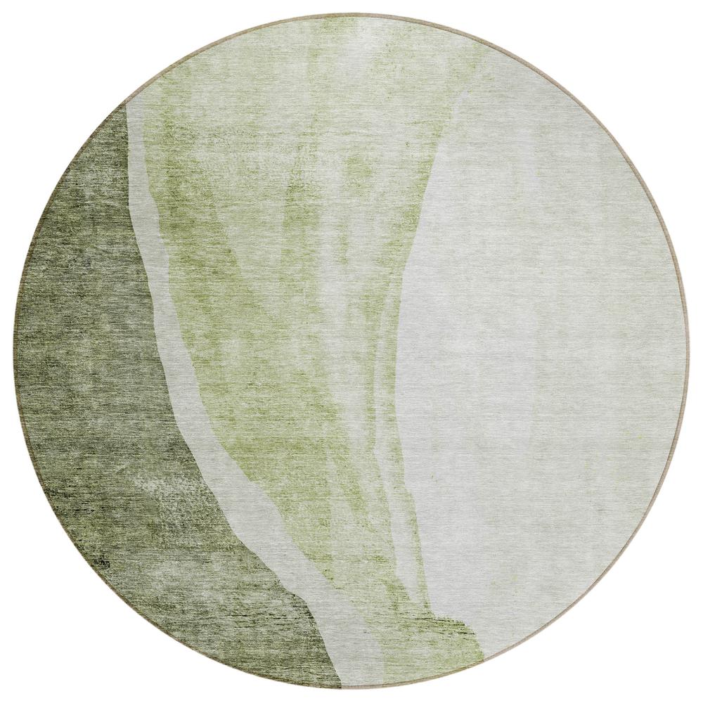 Chantille ACN667 Green 8' x 8' Rug. Picture 1