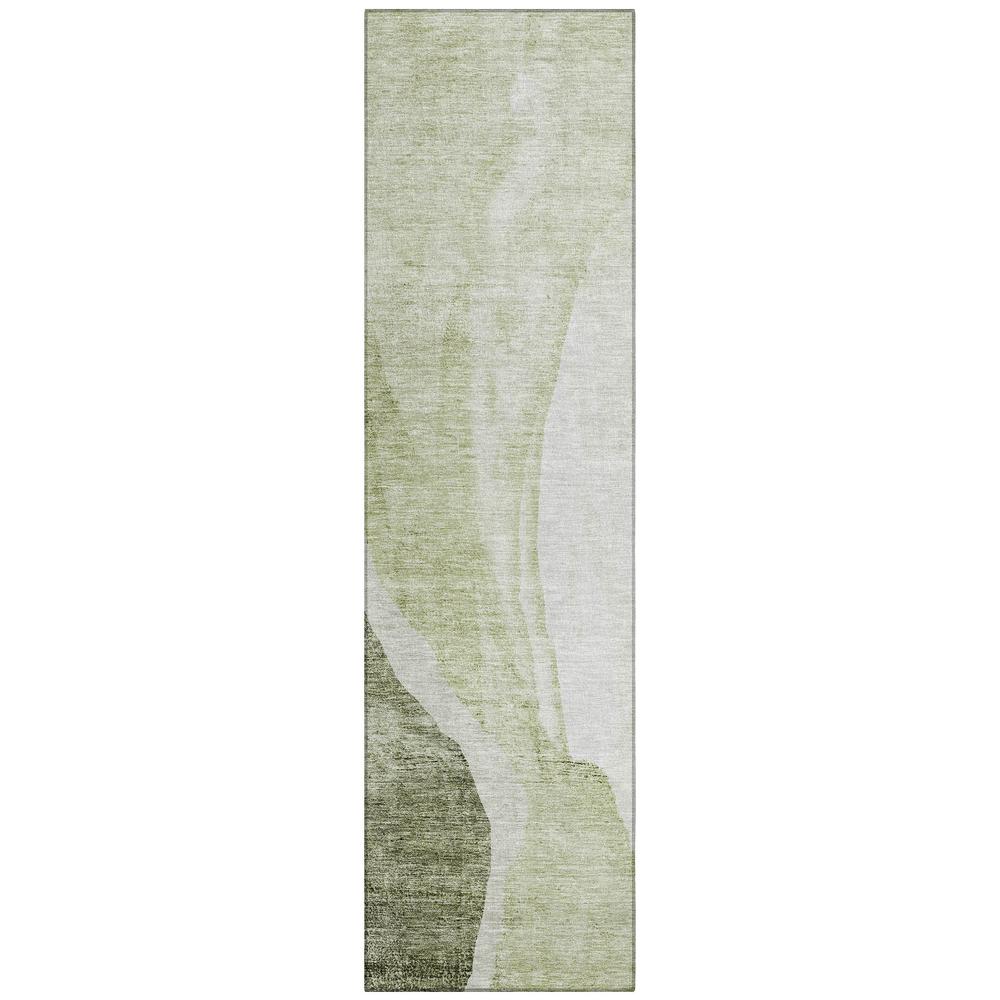 Chantille ACN667 Green 2'3" x 7'6" Rug. Picture 1