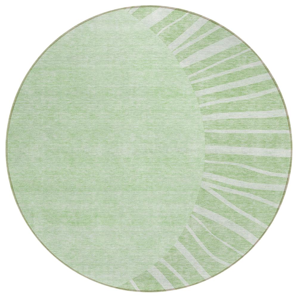 Chantille ACN668 Green 8' x 8' Rug. Picture 1