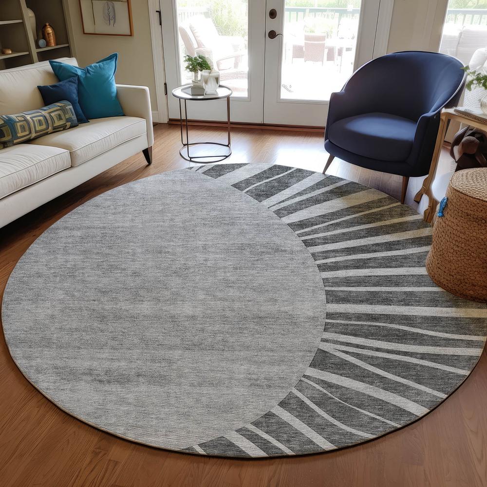 Chantille ACN668 Gray 8' x 8' Rug. Picture 6