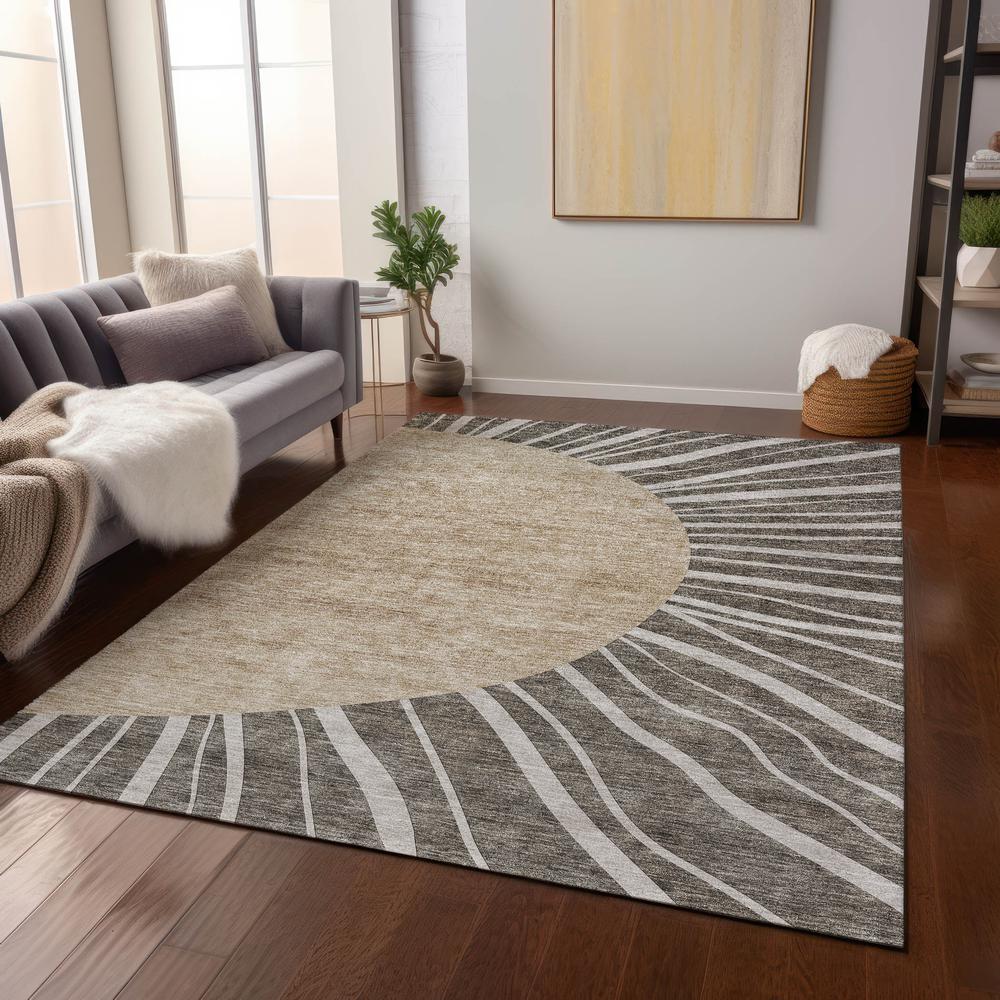 Chantille ACN668 Brown 2'6" x 3'10" Rug. Picture 6