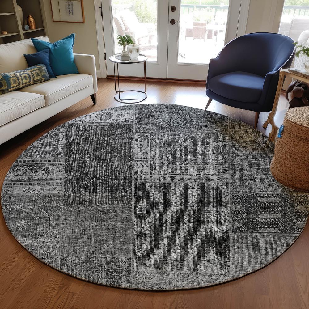 Chantille ACN669 Gray 8' x 8' Rug. Picture 6