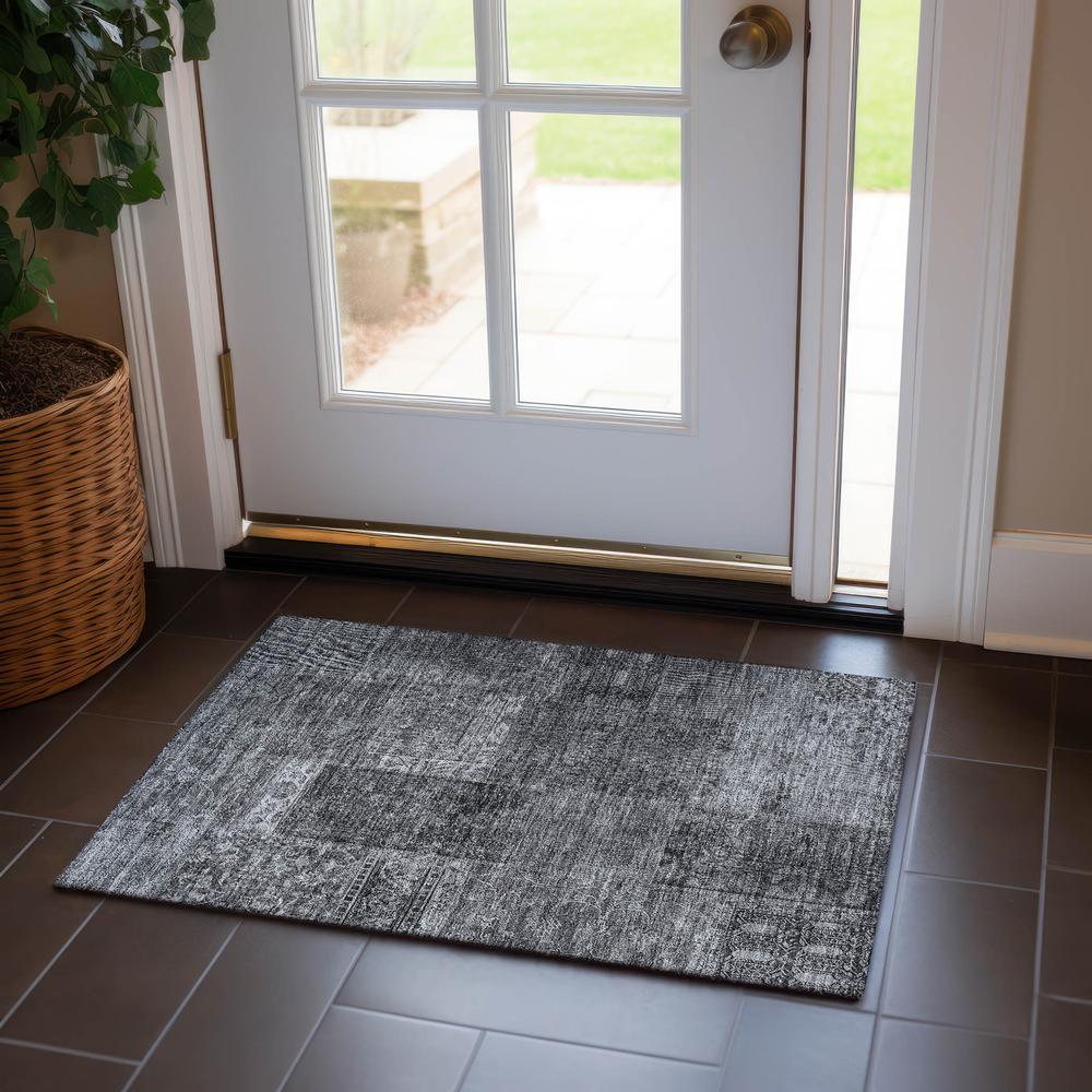 Chantille ACN669 Gray 1'8" x 2'6" Rug. Picture 6
