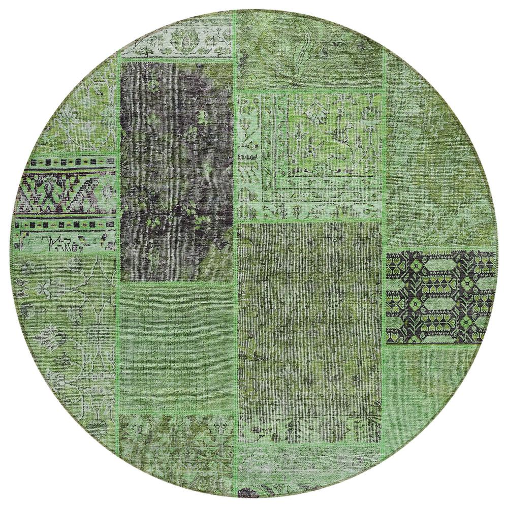 Chantille ACN669 Green 8' x 8' Rug. Picture 1