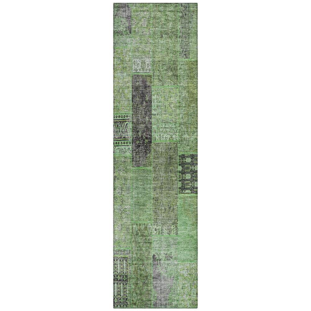 Chantille ACN669 Green 2'3" x 7'6" Rug. Picture 1
