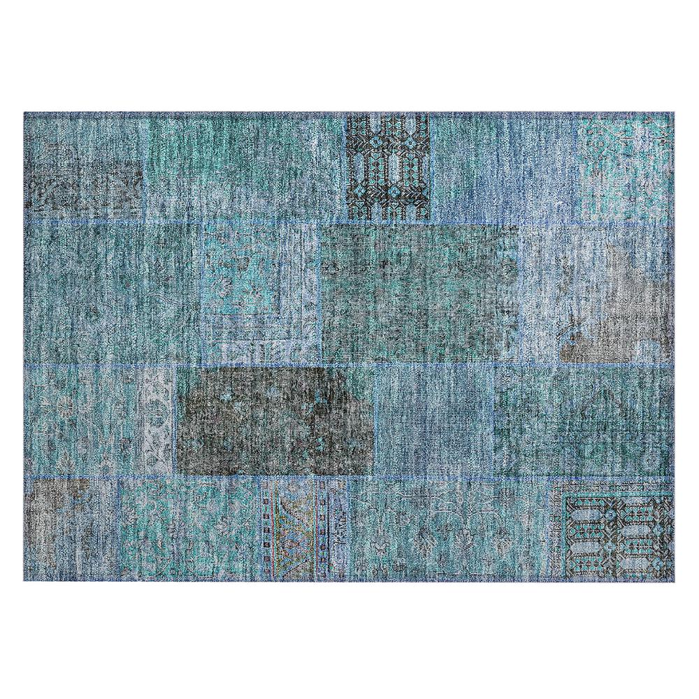 Chantille ACN669 Teal 1'8" x 2'6" Rug. Picture 1