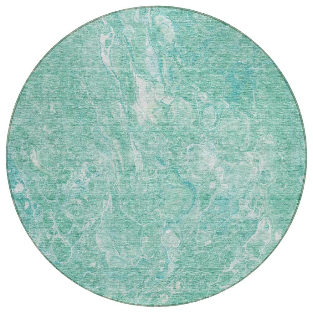 Chantille ACN670 Teal 8' x 8' Rug. Picture 1