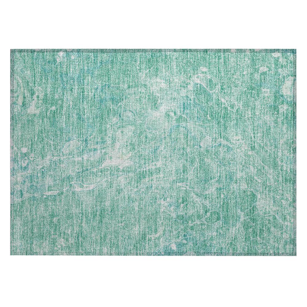Chantille ACN670 Teal 1'8" x 2'6" Rug. Picture 1