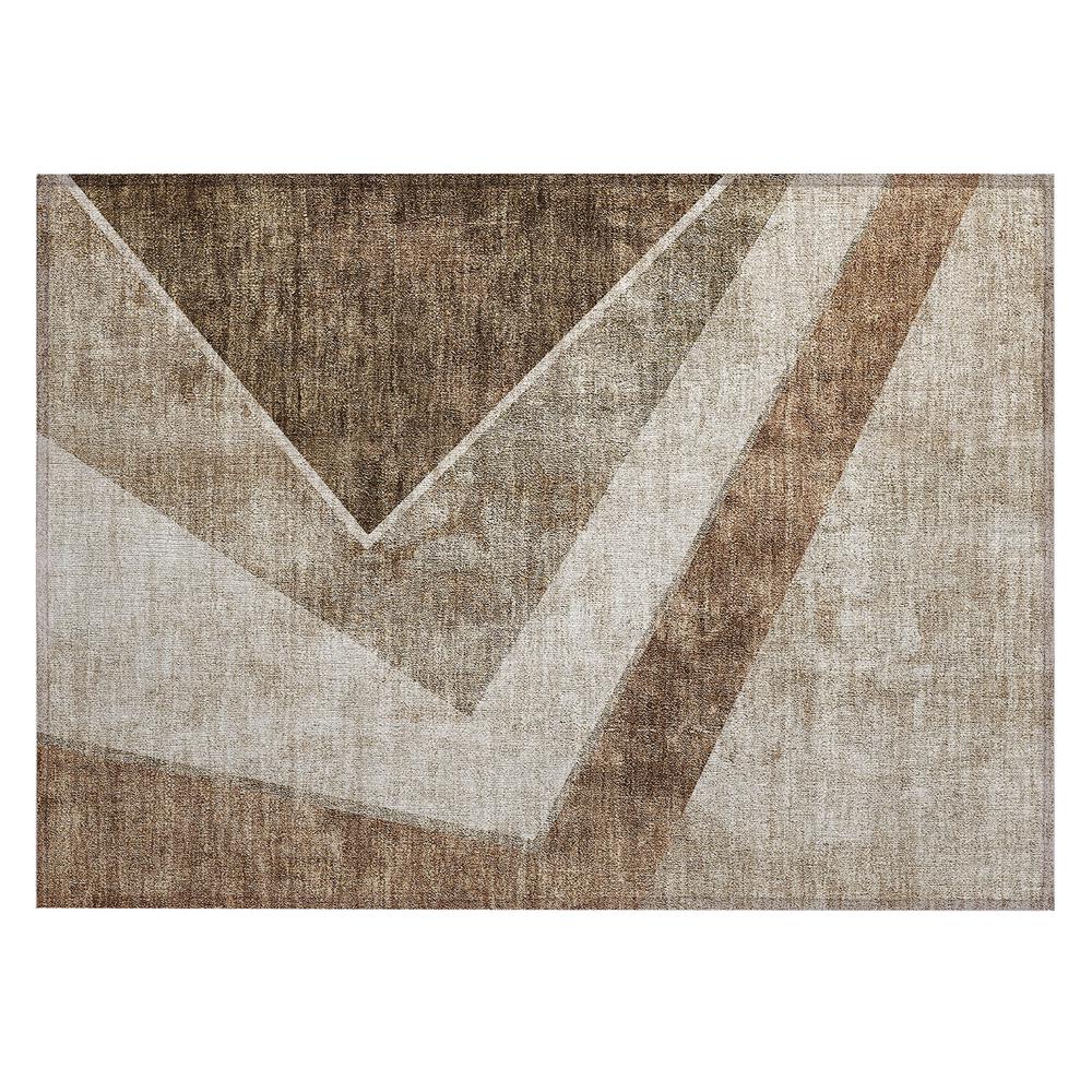 Chantille ACN671 Brown 1'8" x 2'6" Rug. Picture 1