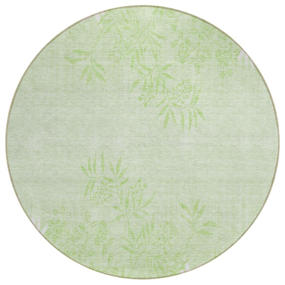 Chantille ACN673 Green 8' x 8' Rug. Picture 1