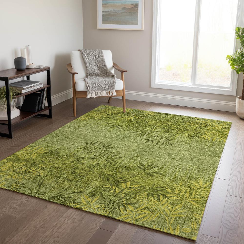 Chantille ACN673 Green 2'6" x 3'10" Rug. Picture 6