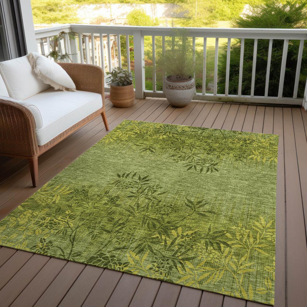 Chantille ACN673 Green 2'6" x 3'10" Rug. Picture 9