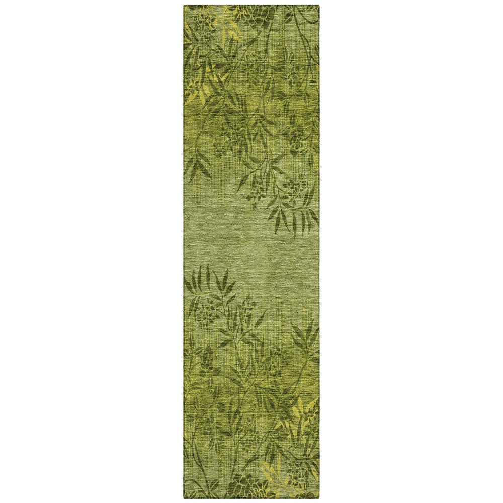 Chantille ACN673 Green 2'3" x 7'6" Rug. Picture 1