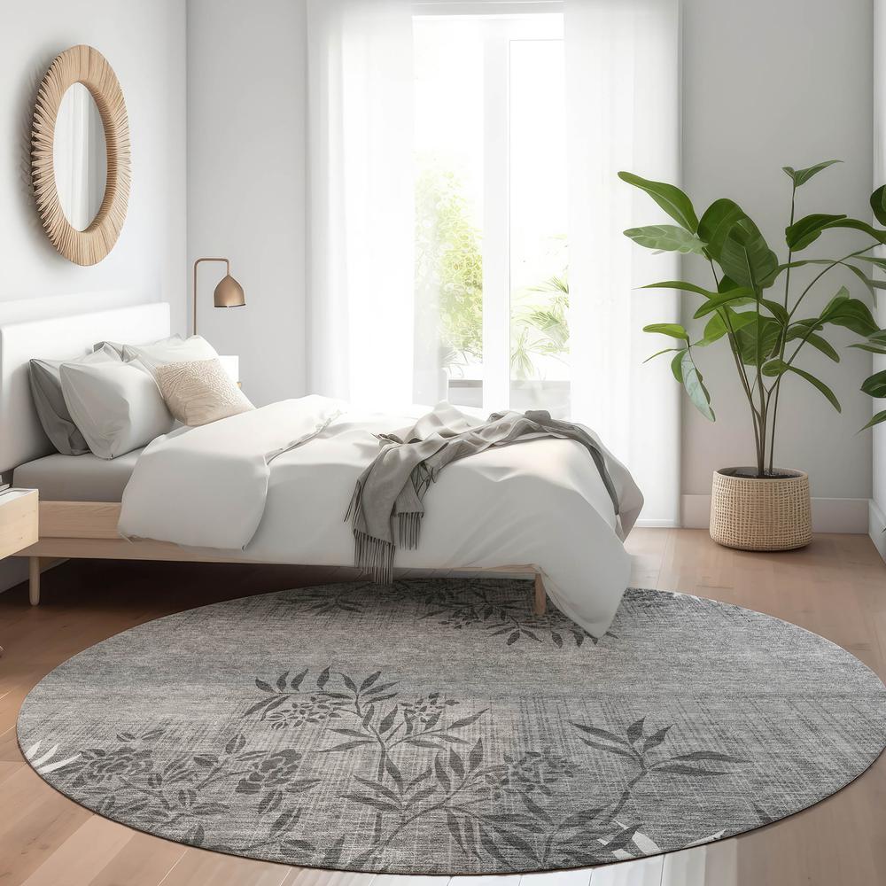 Chantille ACN673 Gray 8' x 8' Rug. Picture 6