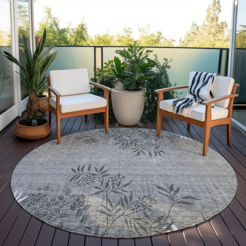 Chantille ACN673 Gray 8' x 8' Rug. Picture 7