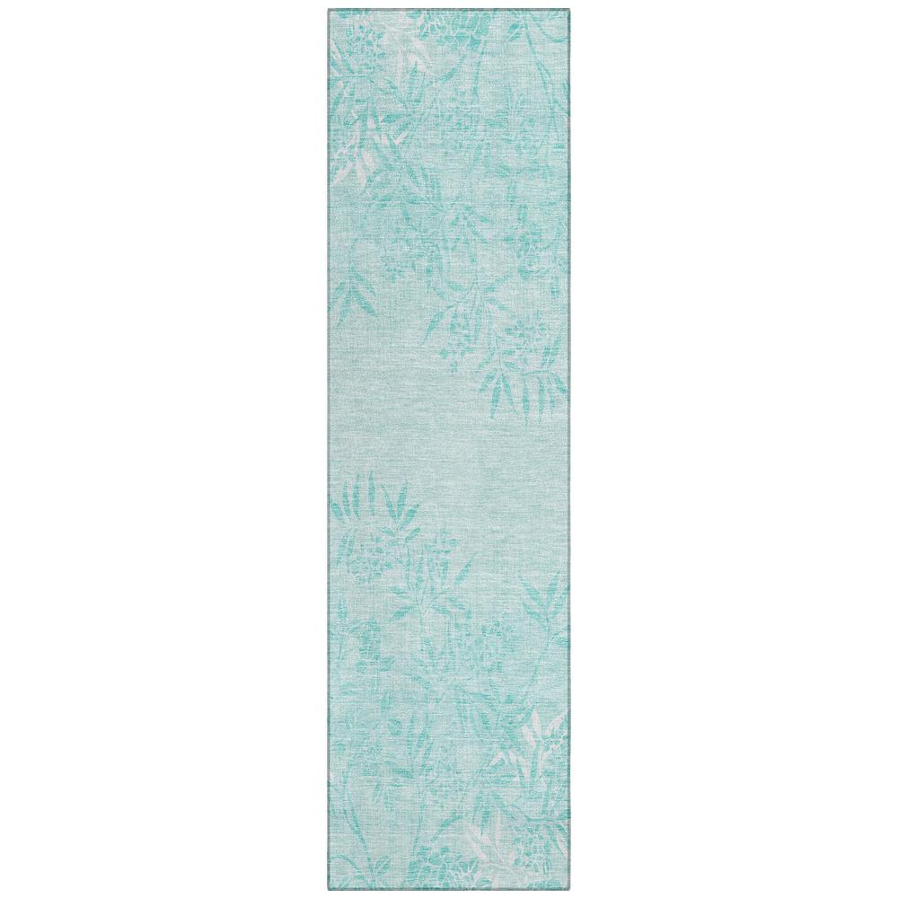 Chantille ACN673 Teal 2'3" x 7'6" Rug. Picture 1