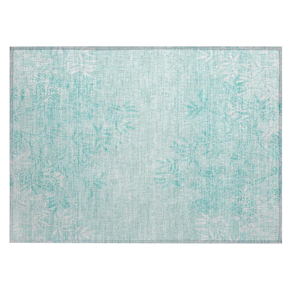 Chantille ACN673 Teal 1'8" x 2'6" Rug. Picture 1